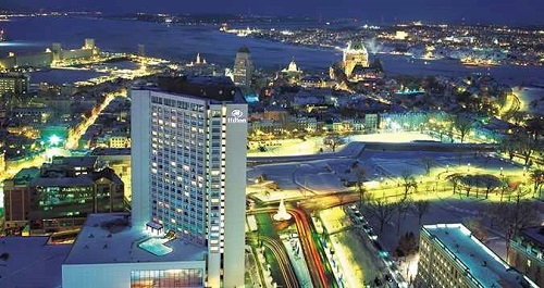 Hilton Quebec City building